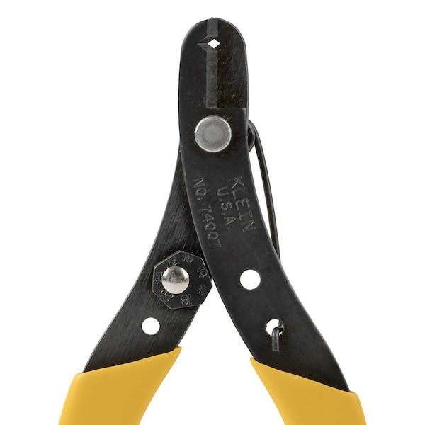 Klein Tools 5 1/8 in Adjustable Wire Stripper 24 to 12 AWG - 74007