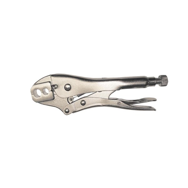 Interstate Pneumatics V-Grip Type Crimper 2 Opening 2 Dies for 5/16 Inch and 1/4 Inch Hose - H5