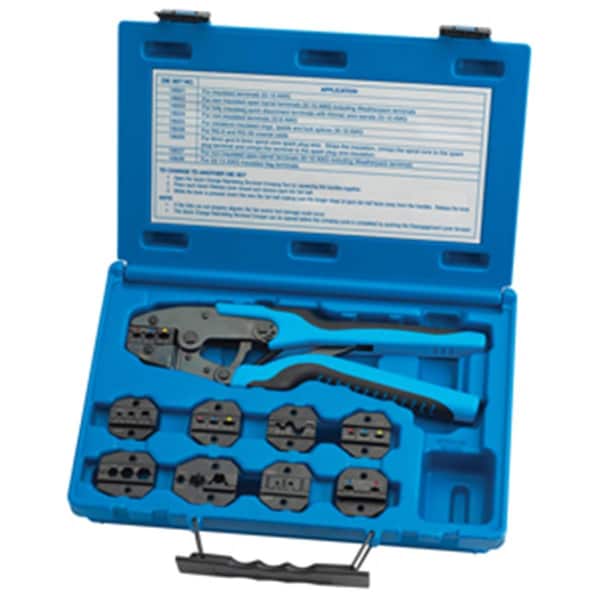 S&G Tool Aid S & G Tool Aid Master Ratcheting Terminal Crimper Set - S&99521