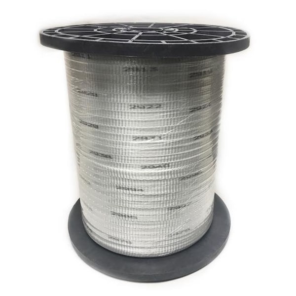 Kubinec Kubinec PW1250-3K 0.5 in. x 3000 ft. Cable Pulling Tape with 1250 lbs Tensile Strength - White - PW1250/3K