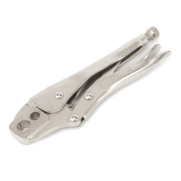 Forney Crimping Tool, Lock Jaw-Type for 3/16 in and 1/4 in Hose Ferrules - 86116