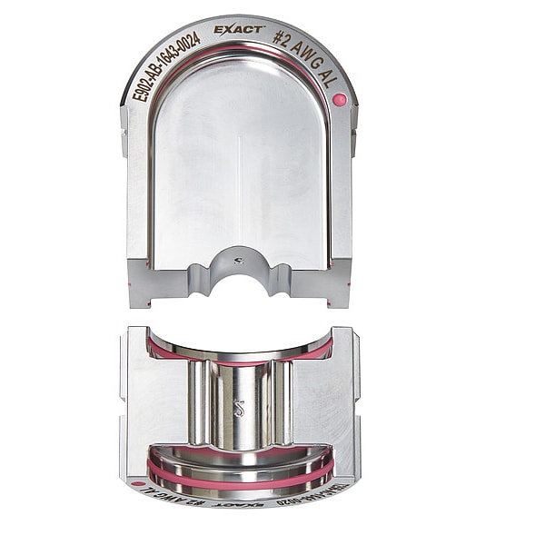Milwaukee Tool EXACT #2 Aluminum 12T U-Style Die - 49-12-U002