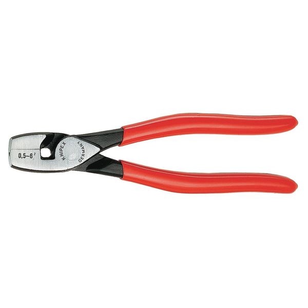 Knipex 7 1/4 in Crimper 20 to 10 AWG - 97 81 180