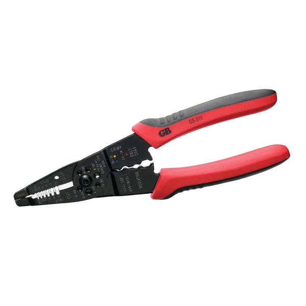 Gb Gardner Bender 10-22 Ga. Crimper/Cutter/Stripper - GS-370
