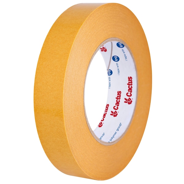 Intertape Dc Clr Upvc Acrílico, Forro Dorado, 2"X60Yd - Y251D