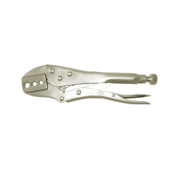 Interstate Pneumatics V-Grip Type Crimper - 3 Opening 3 Dies for 8mm, 9mm, & 11mm Hose O.D. - H4