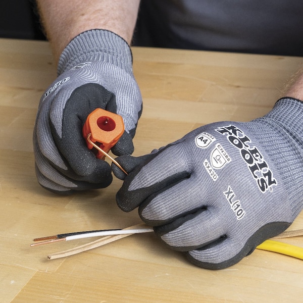Klein Tools 5-in-1 NM Romex Cable Ripper and Wire Stripper Multi-Tool - L1412