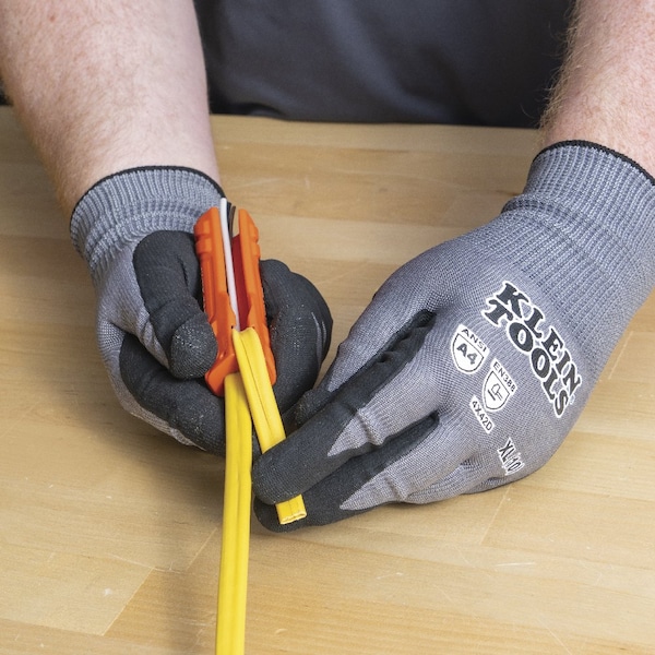 Klein Tools 5-in-1 NM Romex Cable Ripper and Wire Stripper Multi-Tool - L1412