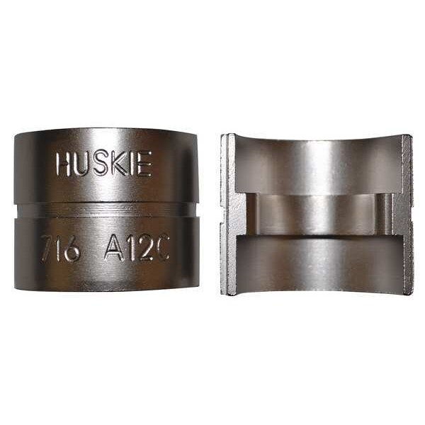 Huskie Tools Compression Die, Blue, Wire Rope, 7/16 In - 716A12C