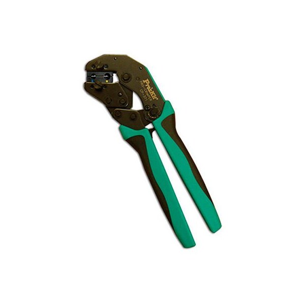 Eclipse Enterprises. Eclipse - Crimpro Crimper for Insulated Flag Terminals - Yellow and Blue AWG 12-10 and 14-16 - 902-330