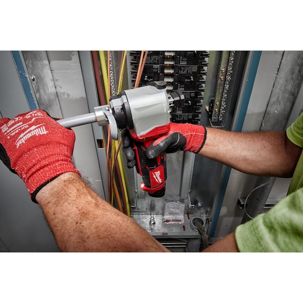 Milwaukee Tool M12 Cable Stripper Kit with 17 Cu THHN / XHHW Bushings - 2435CU-21S