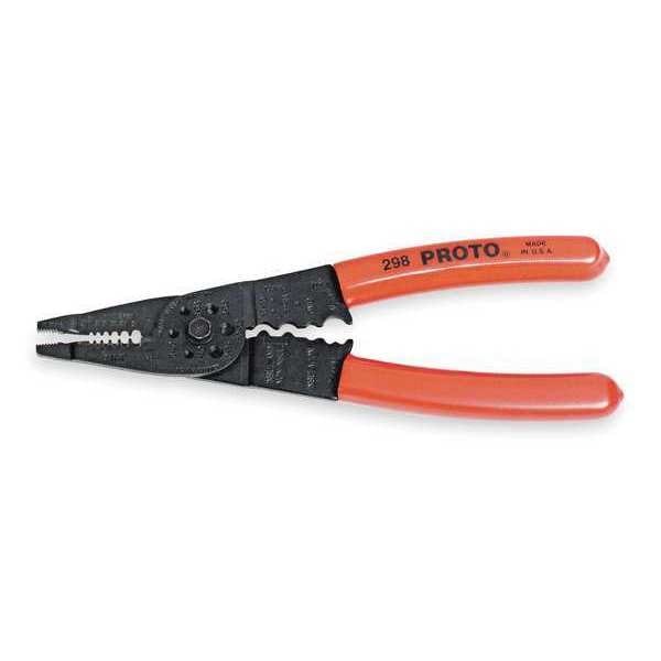 Proto 8 1/4 in Wire Stripper 22 to 10 AWG - J298