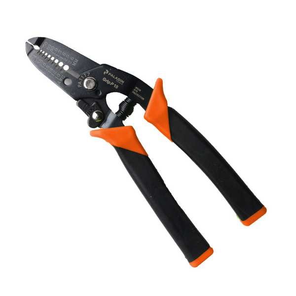 Paladin 7 in Wire Stripper Solid: 10 to 12 AWG, Stranded: 12 to 24 AWG - 1117
