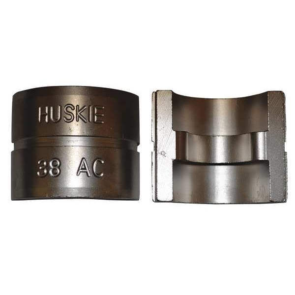 Huskie Tools Compression Die, Blue, Wire Rope, 3/8 In - 38AC