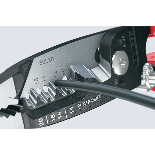 Knipex Forged Wire Stripper 8", 10-20 AWG - 13 71 8 SBA