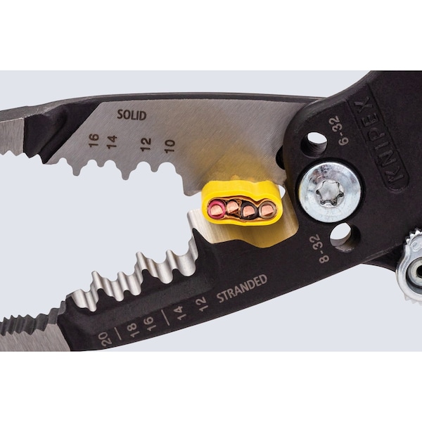 Knipex Forged Wire Stripper 8", 10-20 AWG - 13 71 8 SBA