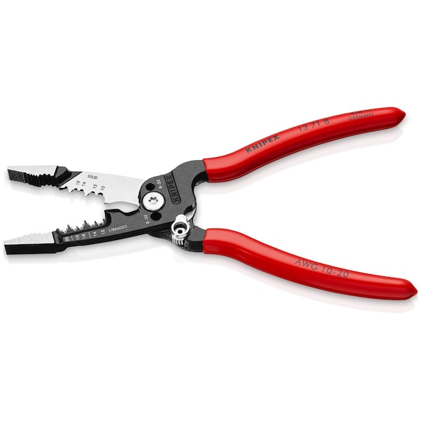 Knipex Forged Wire Stripper 8", 10-20 AWG - 13 71 8 SBA