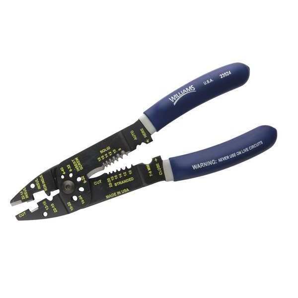 Williams 8-3/4" Front End Crimper/Stripper 10 to 22 AWG - 23524