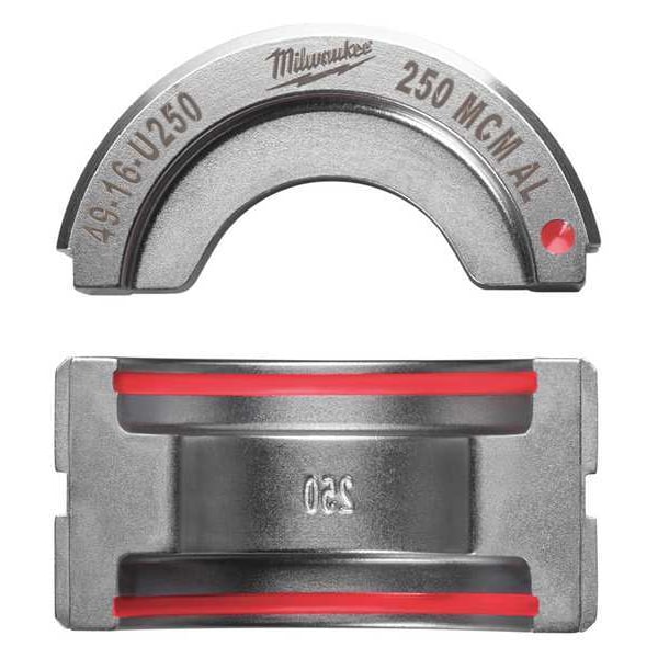 Milwaukee Tool 250 MCM Aluminum U Style Die - 49-16-U250