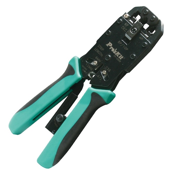Proskit Ratcheted Crimper AMP 4, 6, 8 and 10 Pin - 300-064