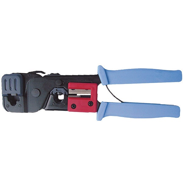 Westward 7 7/8 in Crimper 8P8C/RJ-45, 6P6C/RJ-12, 6P4C/RJ-11, 6P2C - 13H885