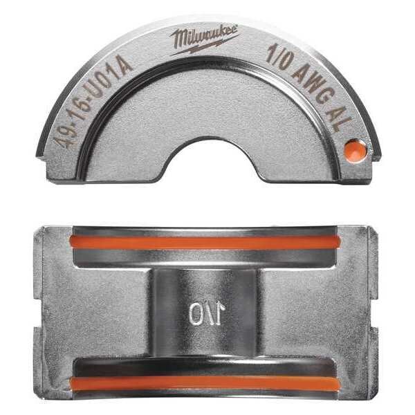 Milwaukee Tool EXACT 1/0  Aluminum 12T U-Style Die - 49-12-U01A