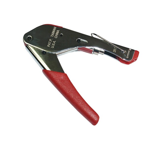 Quest Technology International Coax Non-Ratchet Compression Tool - (Compact Version) For F On Rg-59/6/6 Quad - TFC-4090