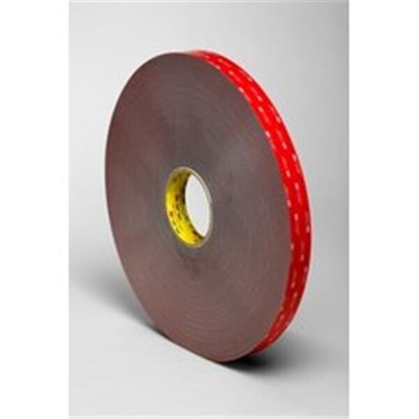 3M Abrasive 405-021200-56083 Cinta de espuma acrílica Vhb Tape 4991 de 1 pulgada x 36 yardas - 405-021200-56083