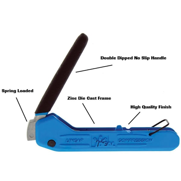 Ideal 6 1/4 in Crimper RG-59, RG-6 - 33-632