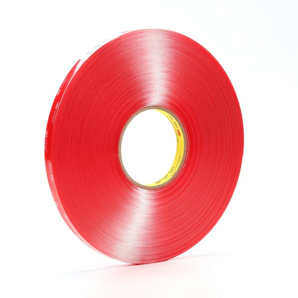 Cinta adhesiva VHB 4910 de 3M - Transparente, 1/2" x 36 yd, 40 mil - 7000123482
