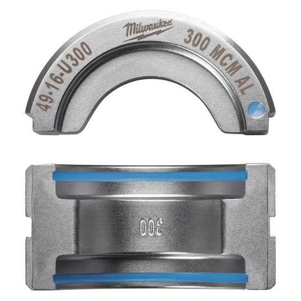 Milwaukee Tool 300 MCM Aluminum U Style Die - 49-16-U300