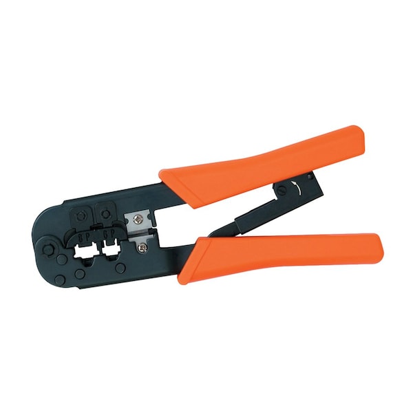 Quest Technology International Modular Ratchet Crimp Tools - Lightweight, Rg11/12/45, 6P4C/6P6C/8P8C - TEL-6030
