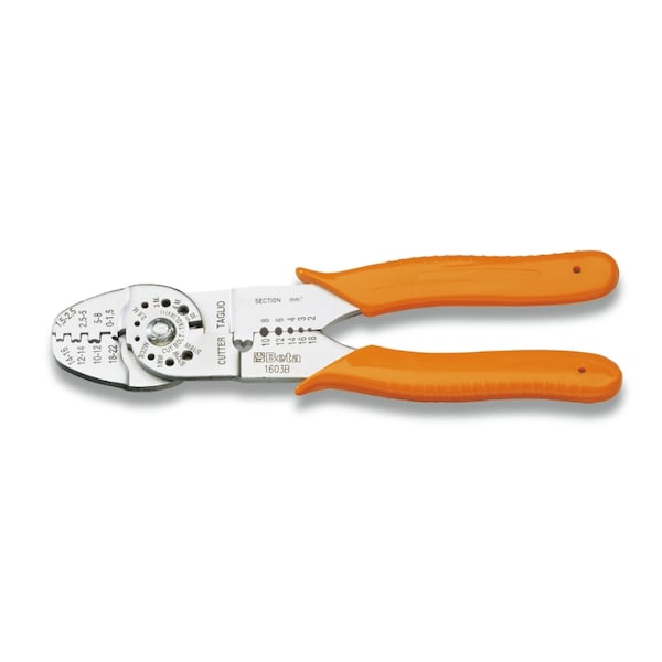 Beta 1603B Crimping Pliers for Non-Insulated Open Terminals - 016030010