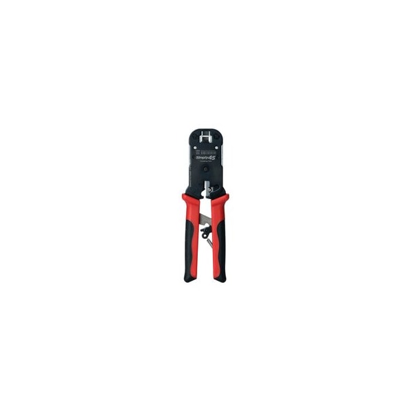 Swe-Tech 3C Crimp Tool for Simply45 Brand Pass Through UTP & STPInternal Ground RJ45 Modular Plugs - FWTS45-C100