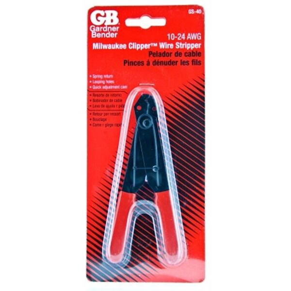 Gardner Bender Gardner Bender Adjustable Milwaukee Clipper Wire Stripper & Cutter GS-40 - 32076160401