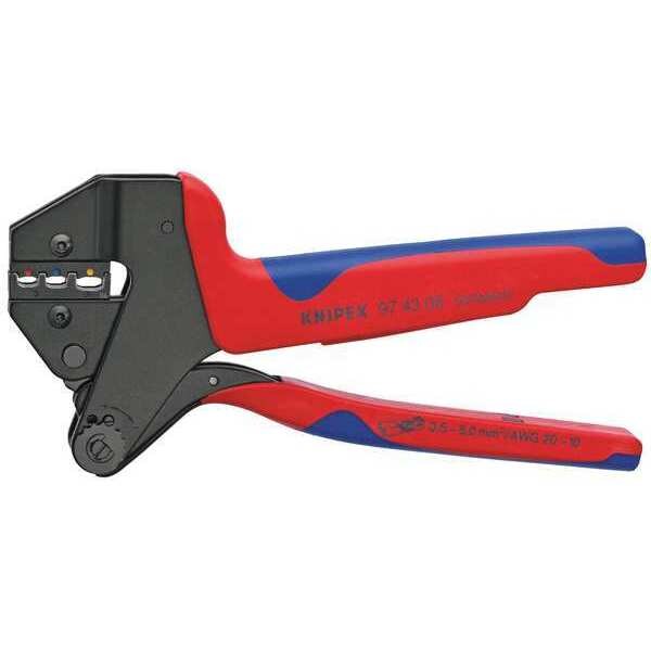 Knipex 200mm Crimp System Pliers, Insulated 20 to 10 AWG - 97 43 06
