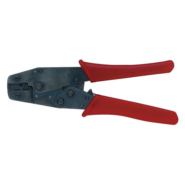Quest Technology International D-Sub & V.35 8" Ratchet Crimp Tool, 18-30 Awg (Open Barrel Contacts) - TRF-4000