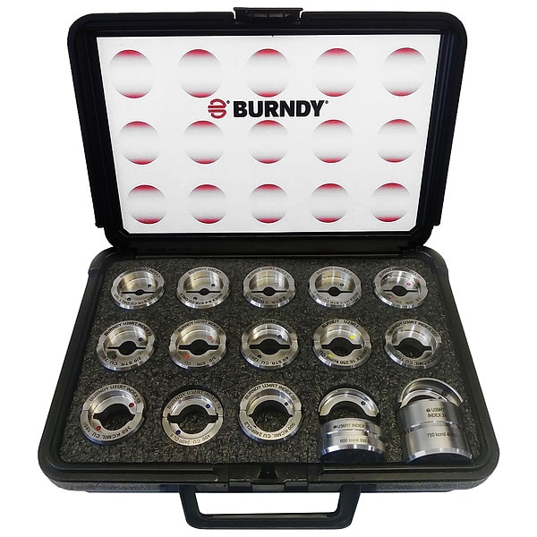 Burndy Crimping Tool Die Kit for Copper Connectors #6 AWG-750 kcmil (15 Sets) - UDIEKITCU