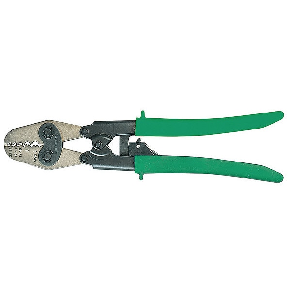Greenlee 12 7/8 in Ratchet Crimper 22 to 6 AWG - K2-1BGL