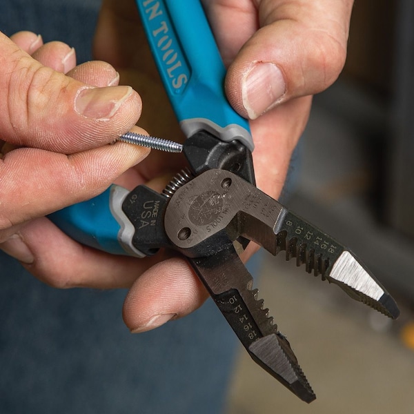 Klein Tools Klein-Kurve Heavy-Duty Wire Stripper 8-20 AWG - K12035