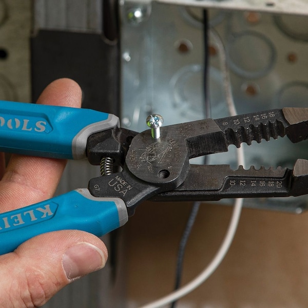 Klein Tools Klein-Kurve Heavy-Duty Wire Stripper 8-20 AWG - K12035
