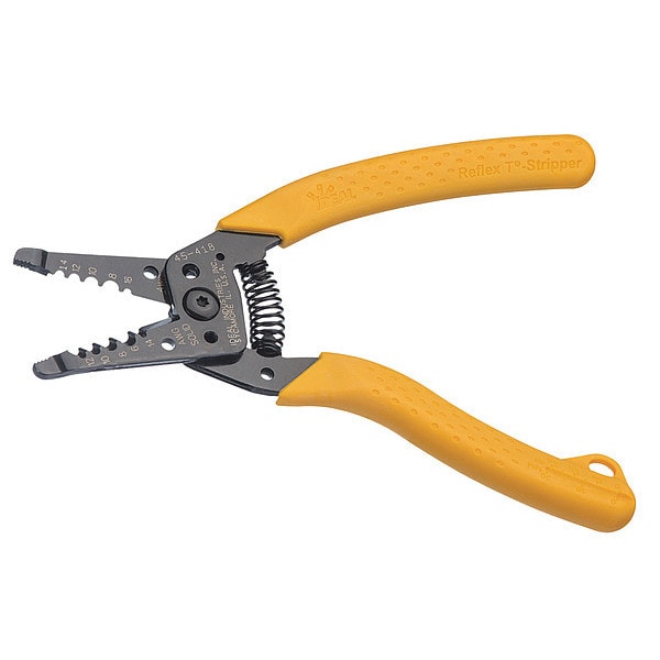 Ideal 6 in Wire Stripper Solid: 6 to 14 AWG, Stranded: 8 to 16 AWG - 45-418