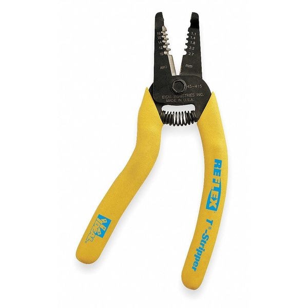 Ideal 6 in Wire Stripper Solid: 6 to 14 AWG, Stranded: 8 to 16 AWG - 45-418