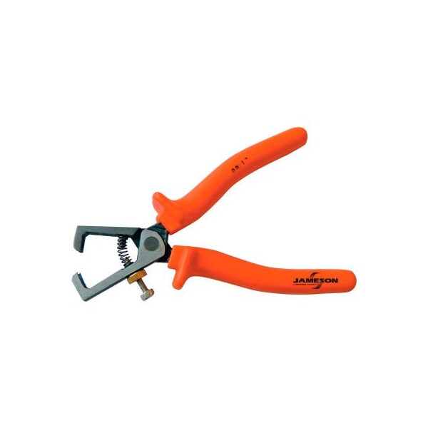 Jameson Jameson Tools 1000V Insulated Wire Stripper, 6-1/4in - JT-PL-00170