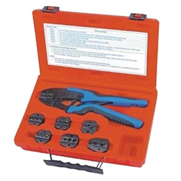 S&G Tool Aid Quick Change Ratcheting Terminal Crimping Kit - SGT-18980