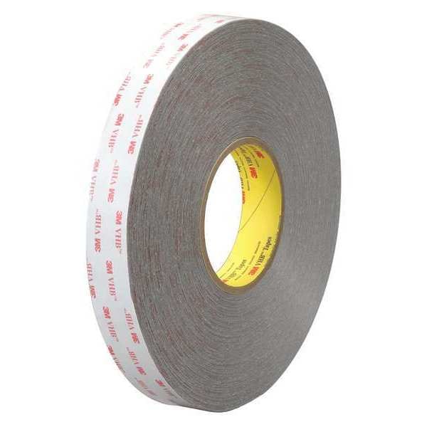 Cinta 3M™ VHB™ 4926, 15.0 Mil, 1/2" x 5 yds, Gris, 1/Caja - VHB492612R