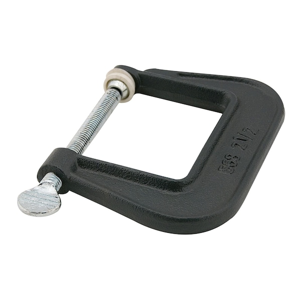 Wilton H566, Junior Cast C-Clamp, 0in. - 1-1/4in. Jaw Opening, 1-1/4in. Throat Depth - 22105