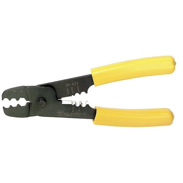 Ideal Crimper, RG-59, RG-6, 8" L - 30-433