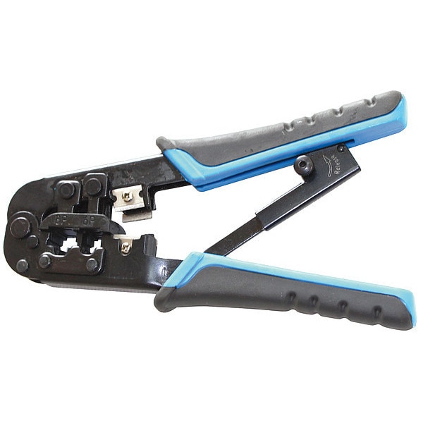 Westward 7 1/4 in Crimper 8P8C/RJ-45, 6P6C/RJ-12, 6P4C/RJ-11 - 13H881