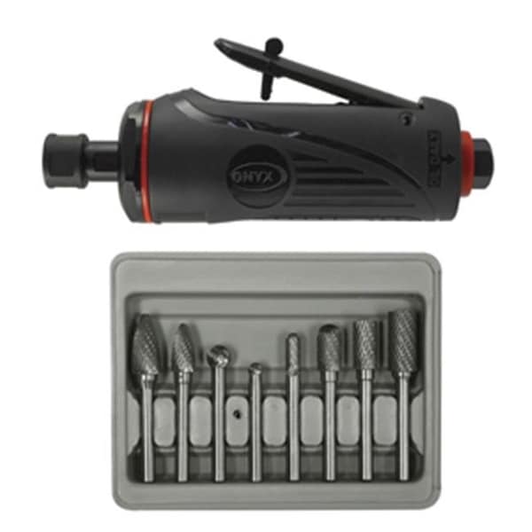 Astro Pneumatic Astro Pneumatic Tool AO2181B ONYX Die Grinder Kit with Burrs - AO2181B